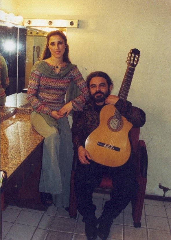 Laura y Javier en espectáculo